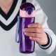 Gertuvė KITE, 530 ml, su užrakinamu dangteliu, violetinės sp. tritano plastikas