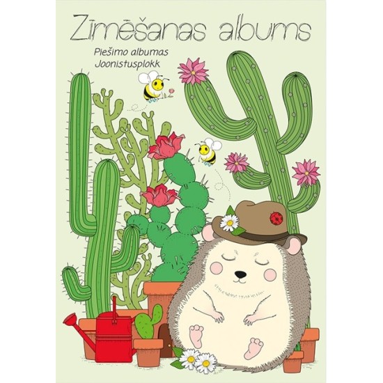 Piešimo albumas, A4, 30 lapų, 120 gsm