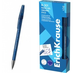 Ištrinamas gelinis rašiklis R-301 MAGIC GEL, ErichKrause, 0.5mm, mėlynos sp.