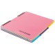Bloknotas NOTEBOOK, EconoMix, B5, langeliais, 120 lapų, 60gsm, su spirale šone, plastikinis viršelis