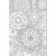Sąsiuvinis MANDALAS, A5, langeliais, 96 lapai, 70gsm