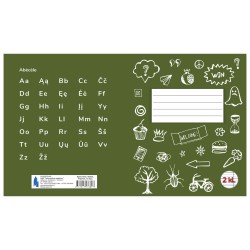 Sąsiuvinis 2 klasei, A5, linija, 12 lapų, 70gsm