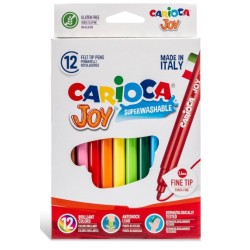 Flomasteriai JOY, Carioca, 12 sp.