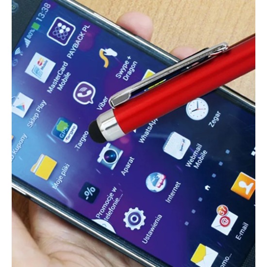 Pasukamas tušinukas TOUCH PEN , Grand, 0.7mm, mėlynos sp.