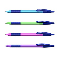 Automatinis tušinukas R-301 NEON MATIC&GRIP, ErichKrause, 0.7mm, mėlynos sp.
