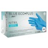 Vienkartinės nitrilinės pirštinės MED-COMFORT Eco-Plus, M dydis, mėlynos sp., be pudros, 100 vnt.
