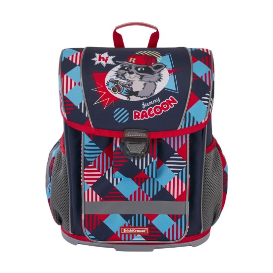 Ergonominė kuprinė FUNNY RACOONS, ErichKrause, 16L, 830g