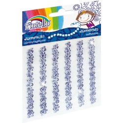 Dekoratyviniai krištoliniai karoliukai GR-DS07, Fiorello, lipnūs