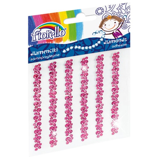 Dekoratyviniai krištoliniai karoliukai GR-DS05, Fiorello, lipnūs