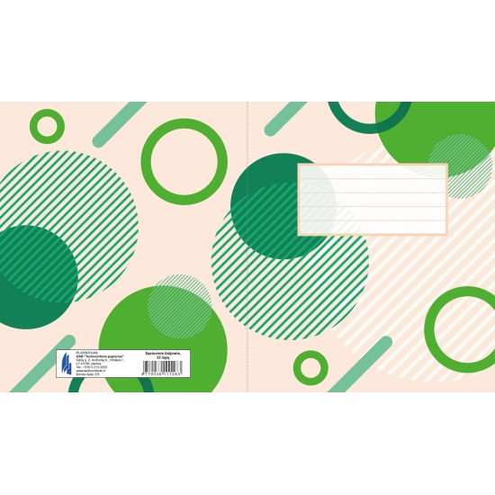 Sąsiuvinis, A5, linija, 32 lapai, 70 gsm
