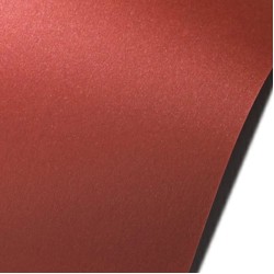 Dekoratyvinis popierius RED LACQUER, Curious Metallics, A4, 120gsm