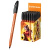 Ultra glide tušinukas U-108 ORANGE STICK, ErichKrause, 0.7mm, juodos sp.
