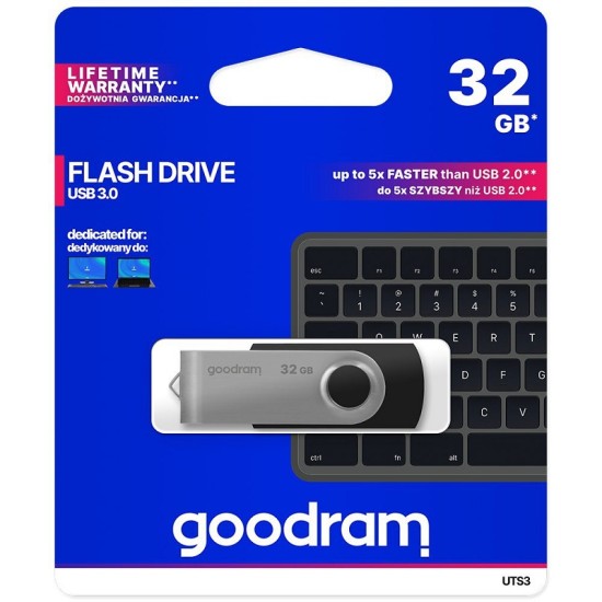 USB laikmena GoodRam UTS3, 32 GB, 3.0
