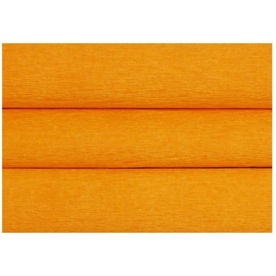 Krepinis popierius, Fiorello, 50x200cm, šviesiai oranžinės sp.