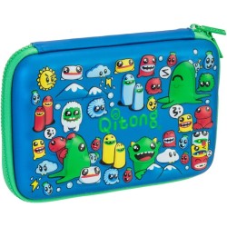 Penalas 3D MONSTERS, Qitong, 205x145x45 mm, mėlynos sp.