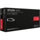 Vienkartinės nitrilinės pirštinės MERCATOR Nitrylex Black, L dydis, juodos sp., be pudros, 100 vnt.