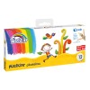 Minkštas plastilinas FIORELLO, 12 sp. po 16 g