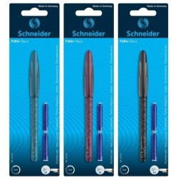 Plunksnakotis OPUS, Schneider, M storio plunksna, su 2-iem kapsulėm, D+K