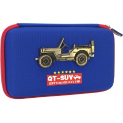 Penalas QITONG 3D JEEP, CoolForSchool, 120x205x25 mm, mėlynos sp.
