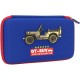 Penalas QITONG 3D JEEP, CoolForSchool, 120x205x25 mm, mėlynos sp.