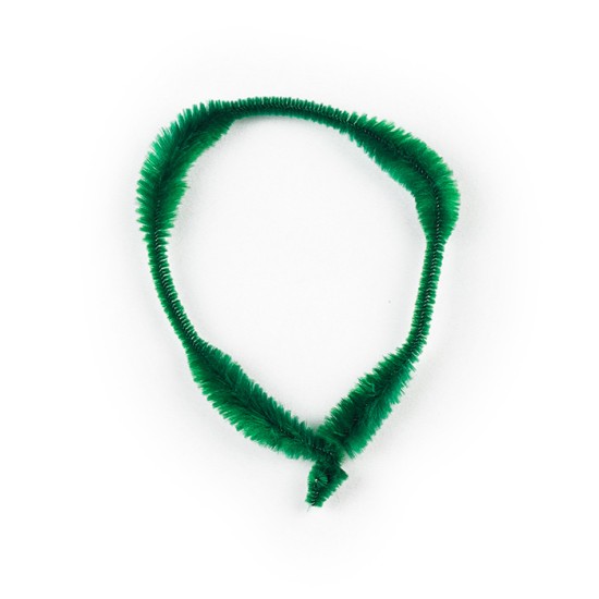 Šenilo vielos strypeliai GR-CH018, Fiorello, 30cm, 20 vnt., žalios sp.