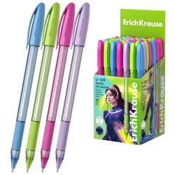 Ultra glide tušinukas U-109 SPRING STICK&GRIP, ErichKrause, 0.7mm, mėlynos sp.