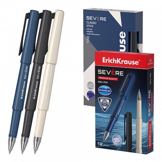 Ultra glide tušinukas SEVERE, ErichKrause, 0.7mm, mėlynos sp.