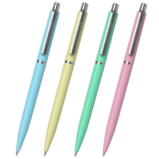 Automatinis tušinukas SMART PASTEL, ErichKrause, 0.7mm, mėlynos sp.