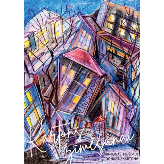 Piešimo - tapybos albumas, A4, 15 lapų, 250 gsm