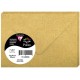 Dekoratyvinis vokas POLLEN, Clairefontaine, 75x100mm, 120gsm, blizgus, aukso sp.