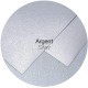 Dekoratyvinis vokas POLLEN, Clairefontaine, DL (110x220mm), 120gsm, blizgus, sidabro sp.