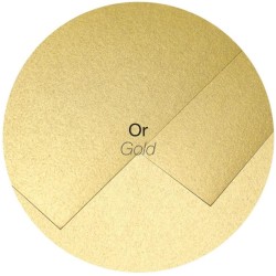 Dekoratyvinis vokas POLLEN, Clairefontaine, C6 (114x162mm), 120gsm, blizgus, aukso sp.