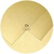 Dekoratyvinis vokas POLLEN, Clairefontaine, C6 (114x162mm), 120gsm, blizgus, aukso sp.
