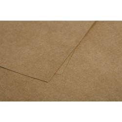 Dekoratyvinis kraft popieriaus vokas POLLEN, Clairefontaine, DL (110x220mm), 120gsm, rudos sp.
