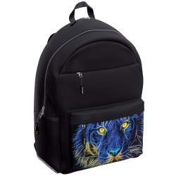 Mokyklinė kuprinė NIGHT LIONS, ErichKrause, 20L, 560g, su USB jungtimi