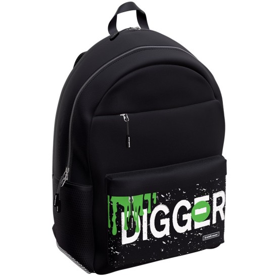 Mokyklinė kuprinė DIGGER, ErichKrause, 20L, 560g, su USB jungtimi