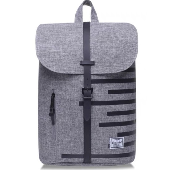 Laisvalaikio kuprinė BODACHEL, 380x140x260mm, 12L, 800g, pilkos/juodos sp.