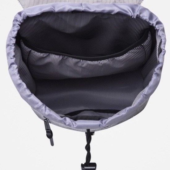 Laisvalaikio kuprinė BODACHEL, 380x140x260mm, 12L, 800g, pilkos/juodos sp.
