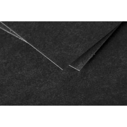 Dekoratyvinis vokas POLLEN, Clairefontaine, DL (110x220mm), 120gsm, juodos sp.