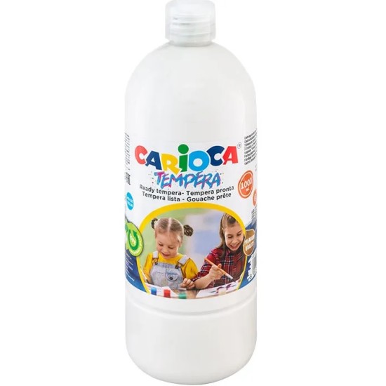 Guašas CARIOCA, 1000ml, baltos sp.