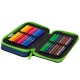 Forminis dviejų skyrių penalas su priedais CoolPack Jumper 2 Monster Team