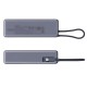 Xiaomi 165W Išorinė baterija (Power Bank) 10000mAh, integruotas kabelis, Pilka