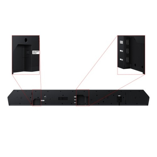 Samsung Q-Series HW-Q990H Soundbar Garso sistema 11.1.4 ch, Juoda