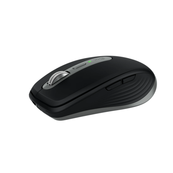 Logitech MX Anywhere 3S for Mac Belaidė pelė, RF Wireless + Bluetooth, 8000 DPI, Space Gray