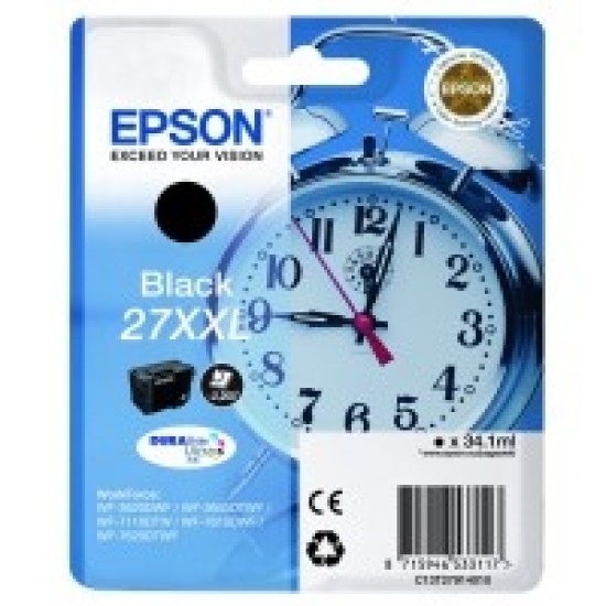 Epson 27XXL (C13T27914010), juoda kasetė