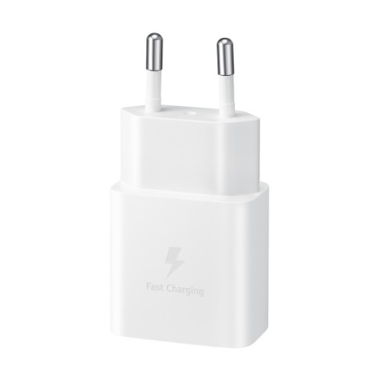 Samsung EP-T1510 15W AC Maitinimo adapteris USB-C + Kabelis USB-C, Balta