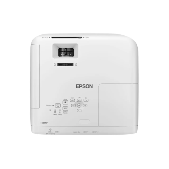 Epson EH-TW840 Projektorius 3LCD FHD 1920x1080, 4000 lumens, USB, Balta