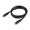 Lenovo 4X90U90619 USB-C į USB-C Kabelis, 1 m, Juoda