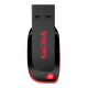 SanDisk Cruzer Blade USB atmintinė 128GB, Black/Red