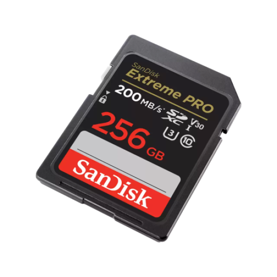 SanDisk Extreme PRO SDXC Atminties kortelė 256GB UHS-I